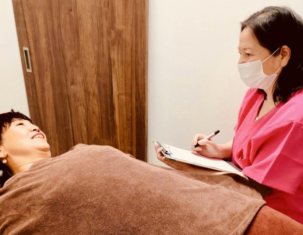 迎春堂鍼灸院 カウンセリング